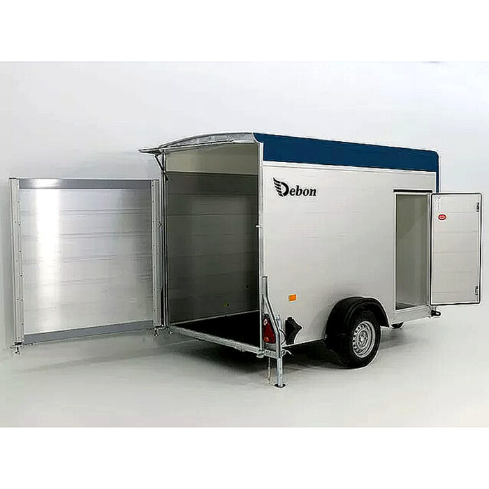 Debon Cargo Remolque Cerrado 1300 kg, Alu/Poly, 295x148x195 cm - Imagen 7