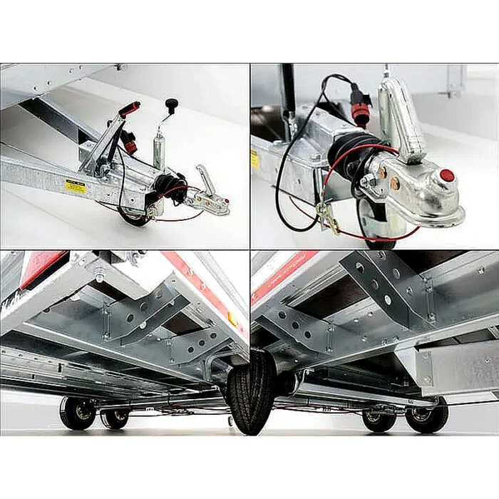 Remolque Temared Autotrailer 215x400 cm 2,7 t con rampas - Imagen 10
