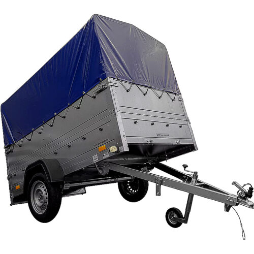 Remolque de jardín UNITRAILER 230 KIPP 750 kg con lona alta