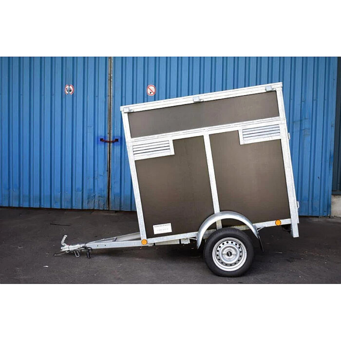 BW TRAILERS 2 cajas 500 kg Remolque para perros