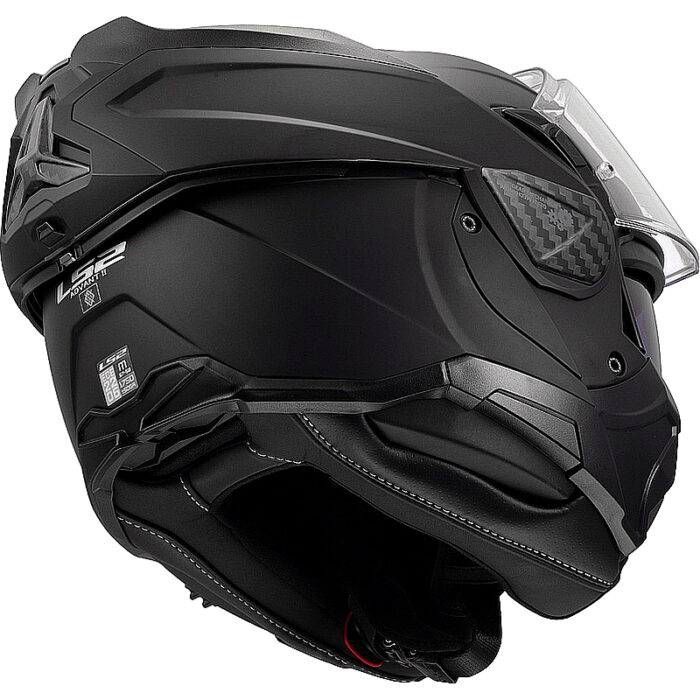 Casco abatible LS2 FF910 Advant II Carbon Mate Negro - Imagen 14