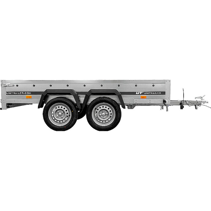 UNITRAILER Garden 265/2, remolque basculante de dos ejes 750 kg - Imagen 3