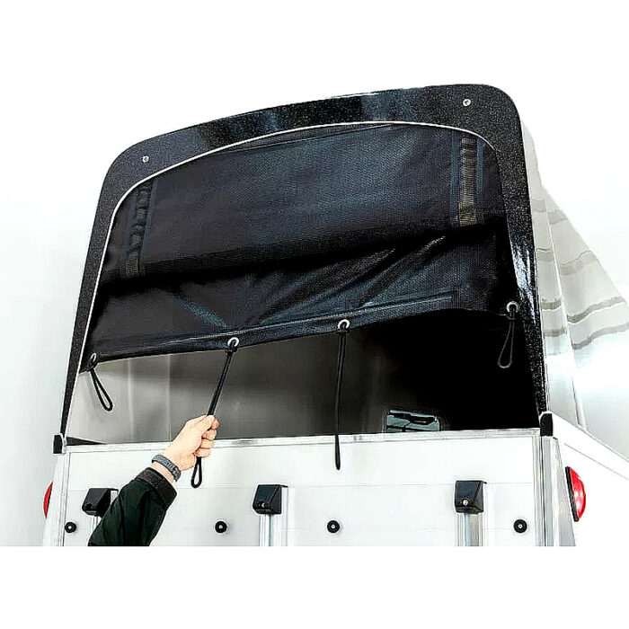 Humbaur Single Alu 1600 remolque caballos con montura - Imagen 4