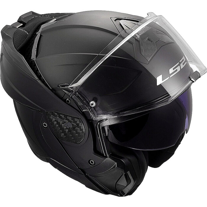 Casco abatible LS2 FF910 Advant II Carbon Mate Negro - Imagen 15