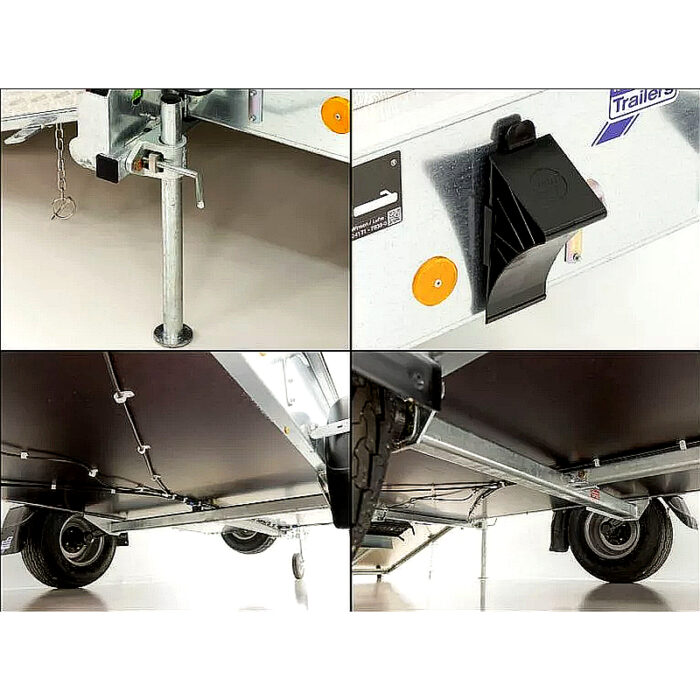 Ifor Williams P7e remolque ganadero 750 kg con laterales - Imagen 12