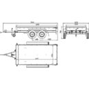 Garden Trailer 264/2 Kipp Doble eje Remolque basculante