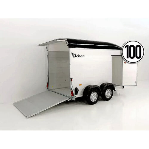 Debon Cargo Remolque Cerrado 2,0 t, 300x163x200 cm Alu/Poly