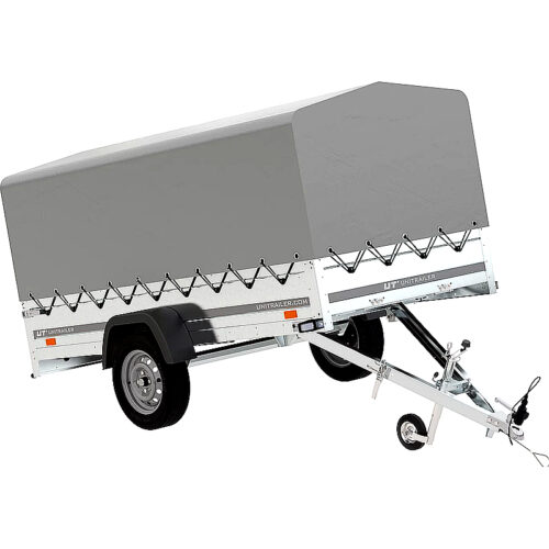 Remolque de jardín UNITRAILER 264 KIPP, un eje, 750 kg