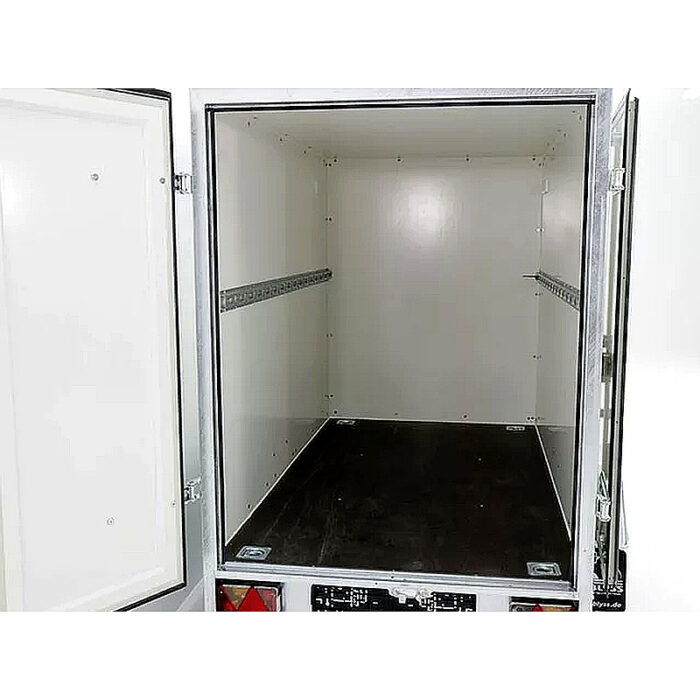 Remolque cerrado BK 750 kg sin freno – 205 x 118 x 150 cm - Imagen 7