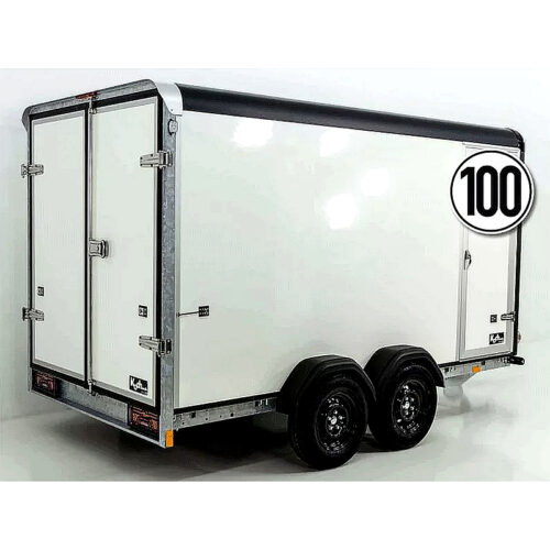 Henra Boxvan Remolque cerrado 183x365x190 cm 2,7t