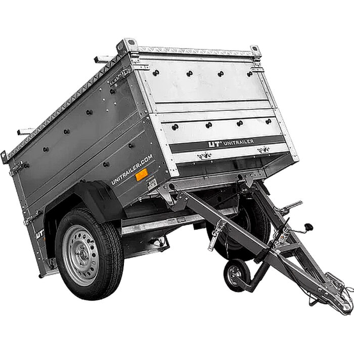 Remolque de Jardín UNITRAILER 150 Kipp con función de volcado - Imagen 13